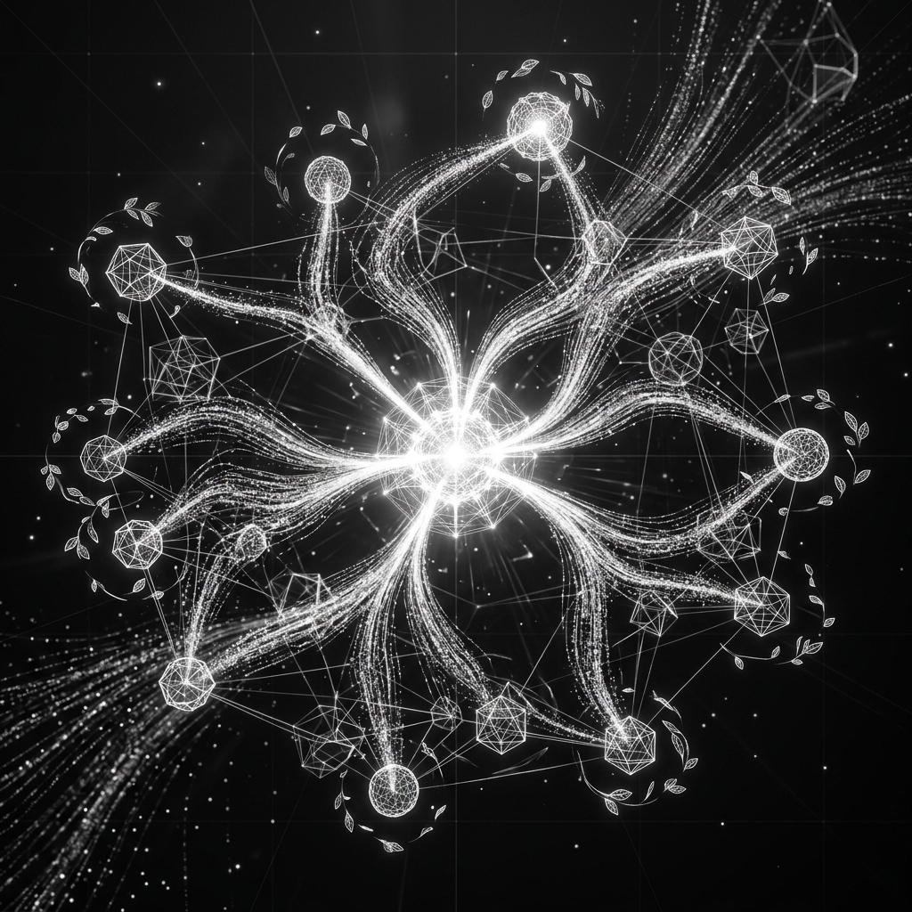 Attention flow network